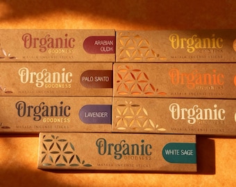Organic Goddness Räucherstäbchen | natürliche Duftstäbchen für Zuhause