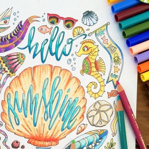 Encourage and Uplift: An Adult Coloring Book image 1