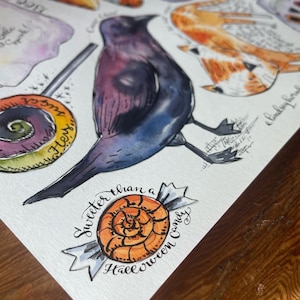 Halloween Lacing Cards PDF Printable Watercolor