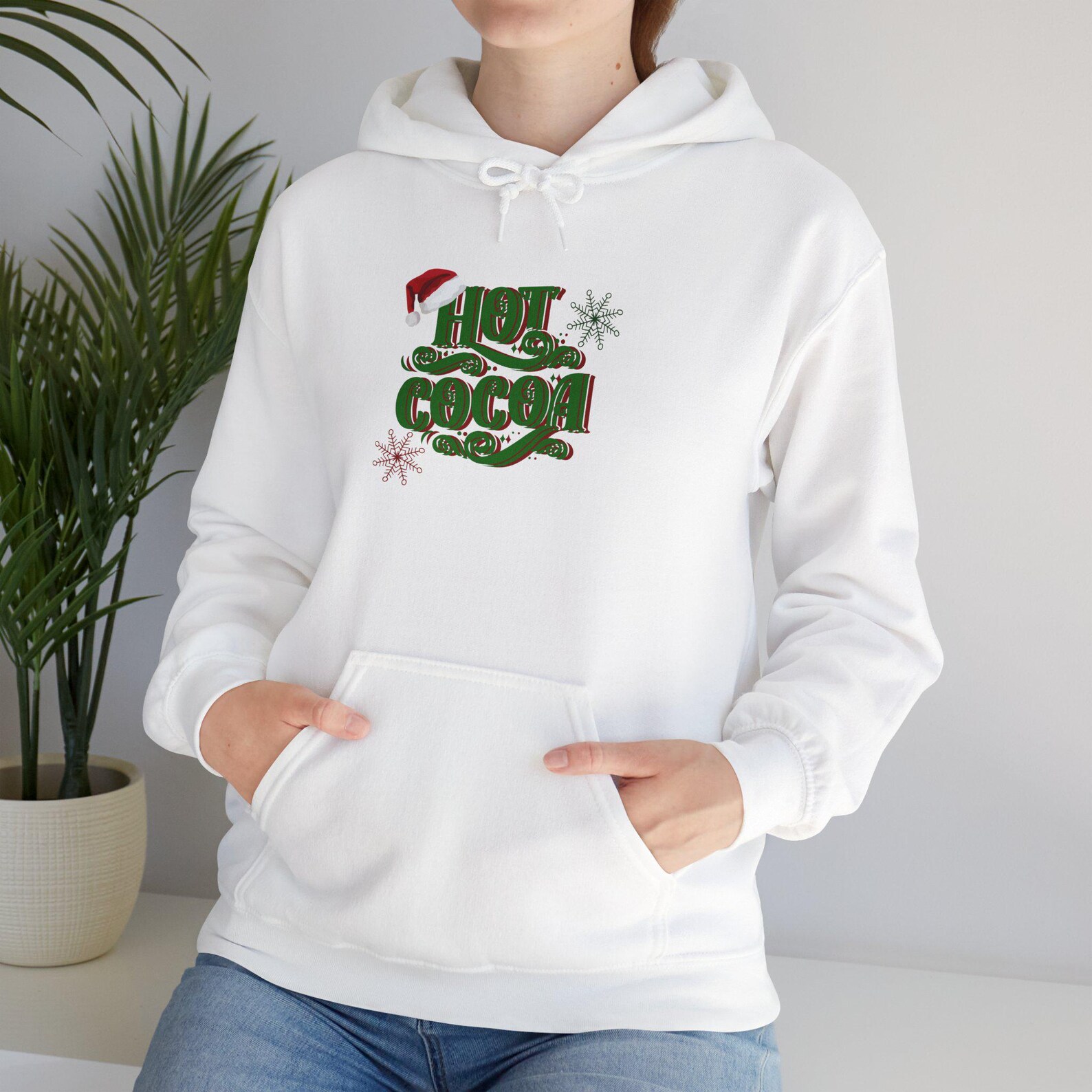Mistletoe & Hot Cocoa Unisex Hoodie