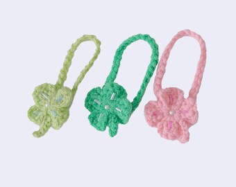 Clover Plushie Bag: Handmade Doll Bag