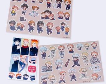 Jujutsu Kaisen Sticker Sheets