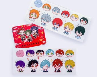 Ensemble Stars Sticker | Enstar Knights , Akatsuki, and Ryuseitai Stickers