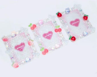 Fruity themed Decoden Toploader: Kpop Photocard Holder