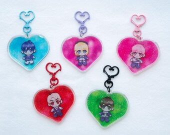 PLAVE acrylic keyrings l Yejun Noah Bamby Eunho Hamin fanart charms