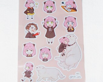 Spy Family Anya Forger Sticker