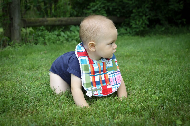 Farm Burp Cloth and Bib Set Tractor Bibs Farmer Baby Gift Etsy