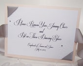 Please remove your Jimmy Choos Basket Sign- Flip Flop or Slipper Basket at Reception