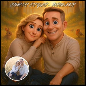 Verwandle deine Lieblingsfotos in liebevolle Cartoon-Animationen – das perfekte, persönliche Geschenk!