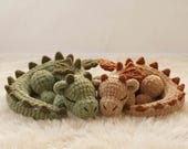 Crochet Dragon Pattern, Sleeping Amigurumi Plush PDF, Amigurumi Dragon