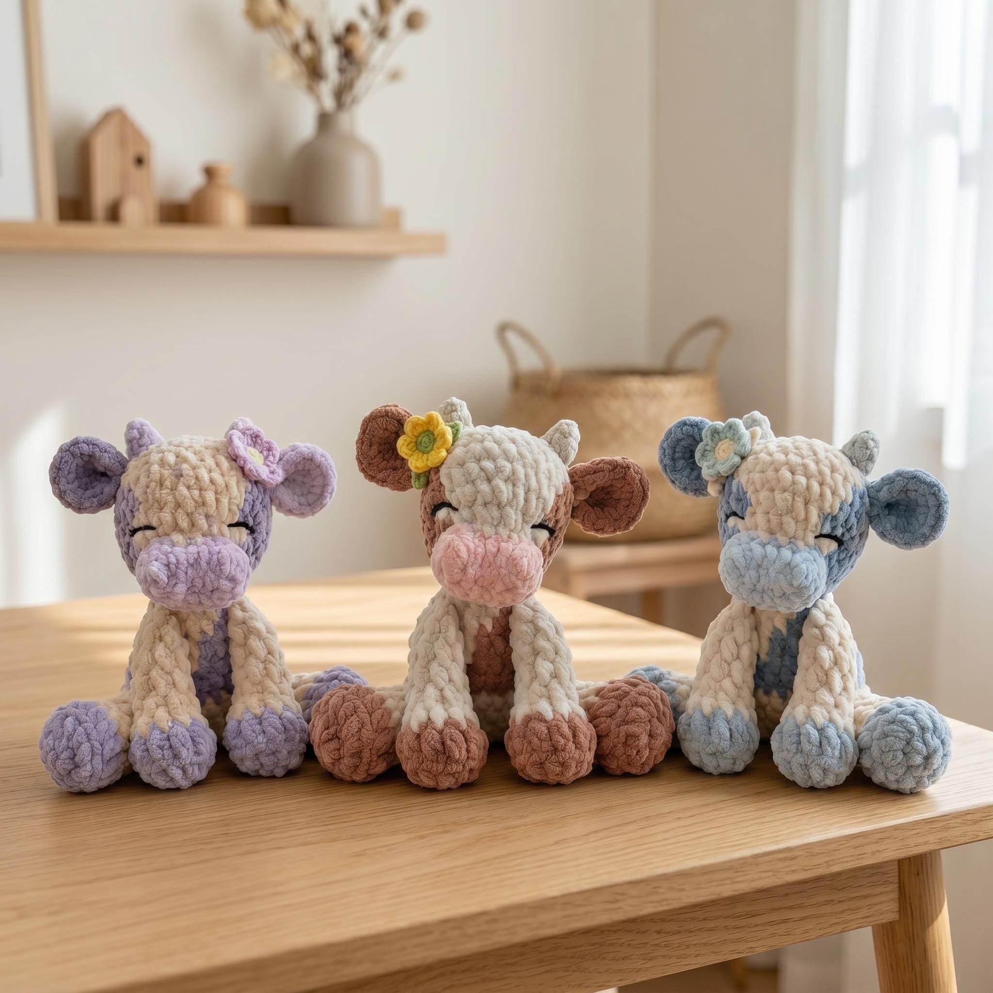 Cute Highland Cow Amigurumi Tutorial