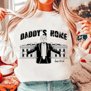 Daddy Home Svg, Trump Svg-download, Make America Great Again Svg, Amerika kaart Svg, Trump President Svg, Trump's handtekening Instant Download