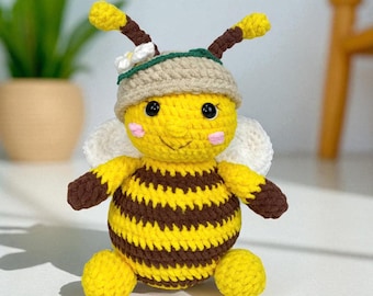 Bee Crochet Pattern: Beginner Amigurumi PDF (US Terms, English Only)