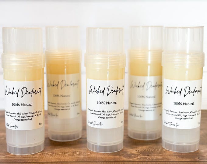 Wicked Deodorant/100% Natural/No-Aluminum/Toxin free/Eliminate odor/ 2.6 oz.