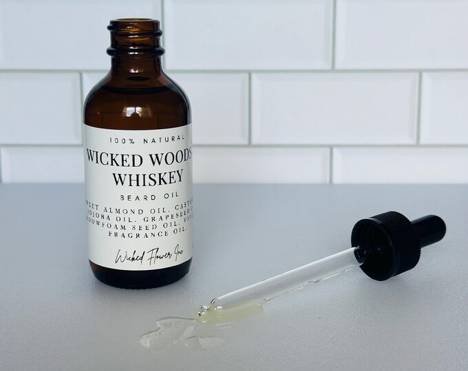 Beard Oil/ Strengthening/ Moisturizing/ Promotes beard growth/ Adds shine