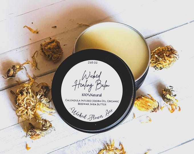 Wicked Healing Balm/Infused with Calendula/ Natural Ingredients/2 oz.