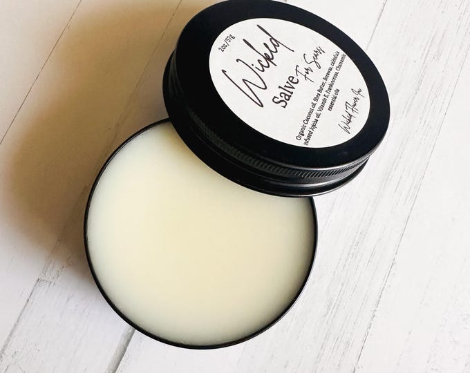 Wicked Salve for Scars/ Organic Ingredients/ 2 oz.