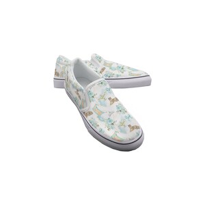Jasmine Women&#39;s Slip On Sneakers - Theme Park Outfit, Princess Jasmine, Disney Outfit, Gift for Her, Mommy and Me Matching