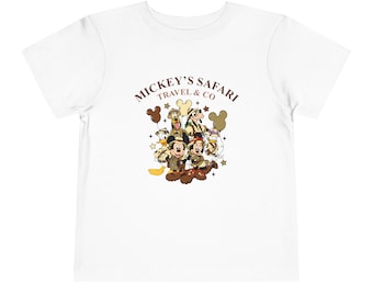 Camiseta infantil de Safari Mouse – Conjunto del parque temático Reino Animal