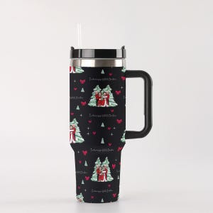 White Christmas Movie 40oz Tumbler, Stainless Steel Travel Mug