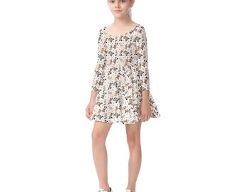 Safari Maus Kids Twirl Outfit, Tierkönigreich Outfit