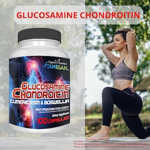Glucosamine Chondroitin with MSM, Turmeric & Boswellia