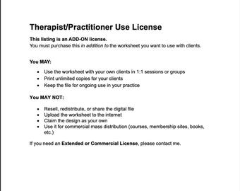 Licentie voor therapeut/beoefenaar