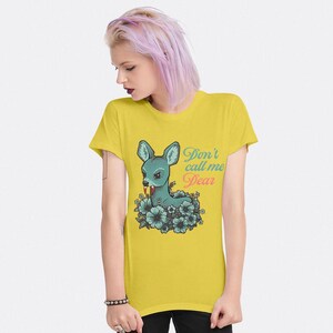 Don&#39;t Call Me Dear Funny T-Shirt, Men&#39;s and Women&#39;s Sizes Tee (DEA-554310)