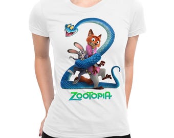 Zootopia T-Shirt, Men's and Women's Sizes Tee (MUL-042990)
