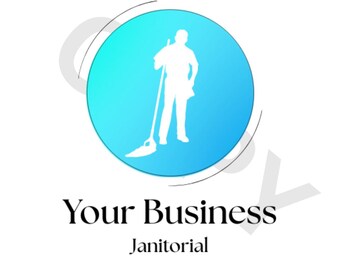 Plantilla de Canva para logotipo de empresa de limpieza: Diseño personalizable, plantilla de volante de limpieza de ventanas editable / Diseño de marketing para empresas de limpieza