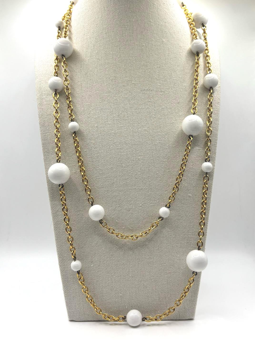 Extra Long Costume Jewellery Gold Chain - Etsy