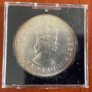 1959 BERMUDA British Colony Elizabeth II Silver Crown Coin?