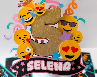 Emoji Cake topper
