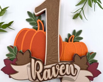 Pumpkin cake topper little pumpkin cake topper pumpkin party decoration little pumpkin first birthday pumpkin cake decorations
