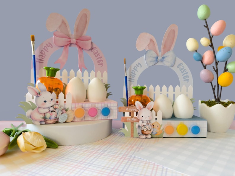Easter Activity Box DIY Egg Painting Kit - Etsy