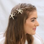 Starfish Hair Pins Beach Wedding Starfish And Pearl Bobby Pin Etsy