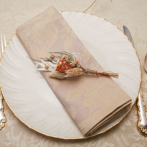 Kleine gedroogde bloemstukken in een kleine vaas, bruiloftsgastgeschenk, bruidsmeisjes of gastvrouwgeschenken afbeelding 3
