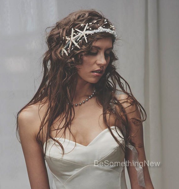 Beach Wedding Crown Starfish Crown 
