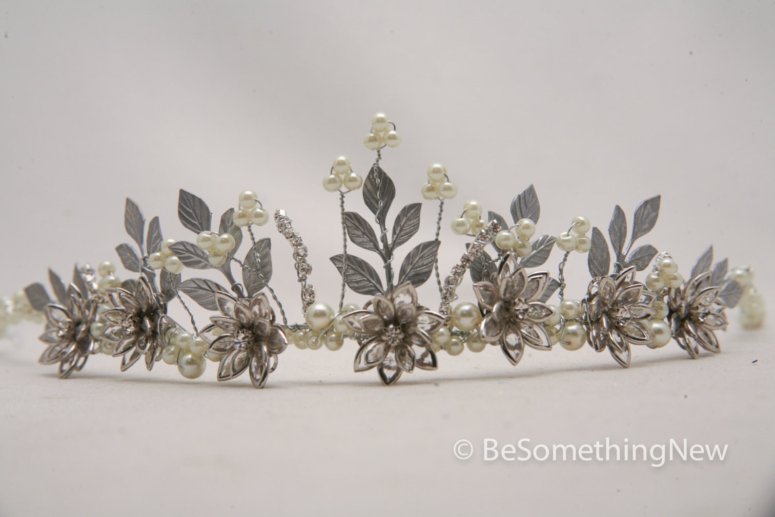 Gold Leaf Crown Bridal Gold Wedding Crown Woodland Queen Etsy