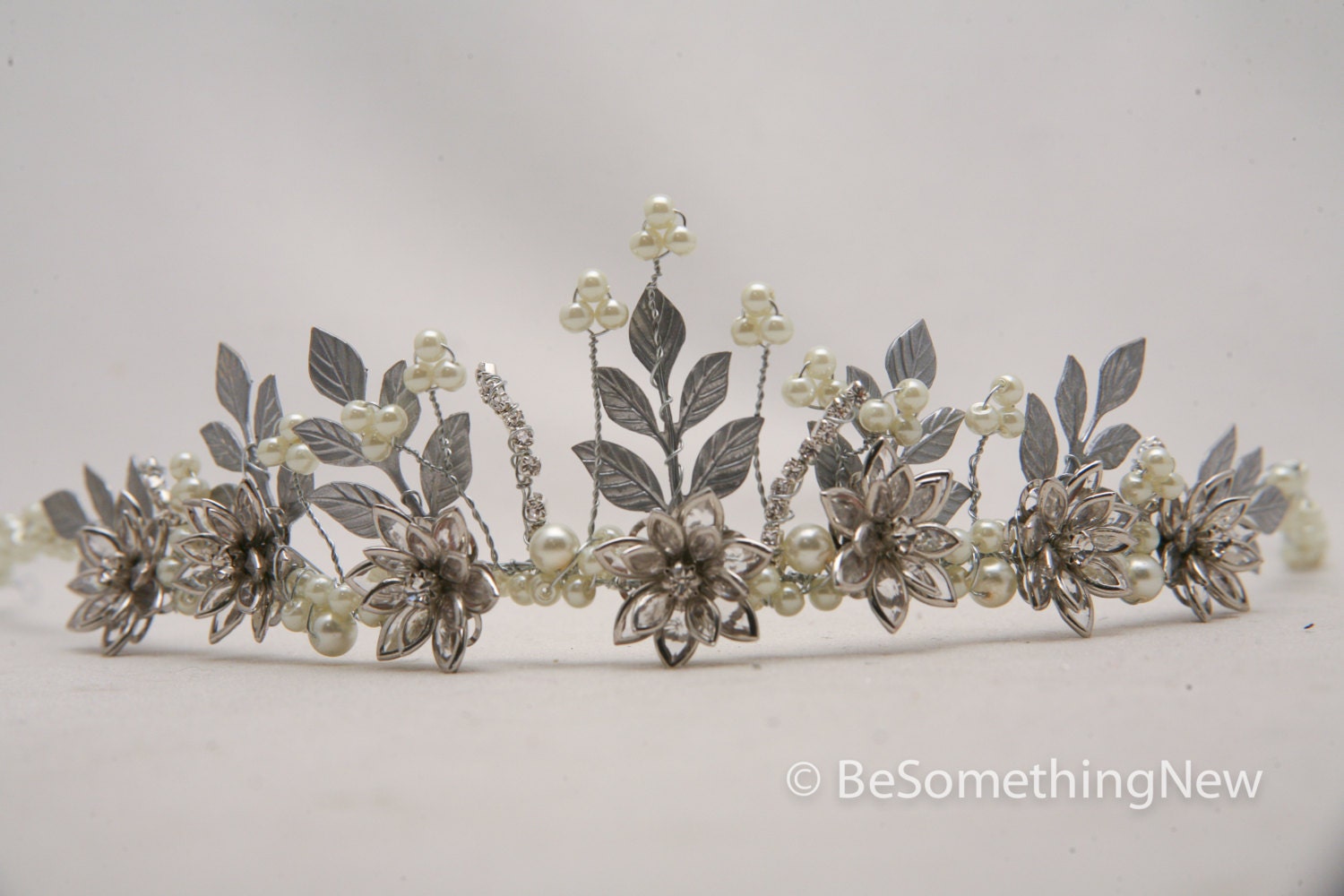 Gold Leaf Crown Bridal Gold Wedding Crown Woodland Queen Etsy