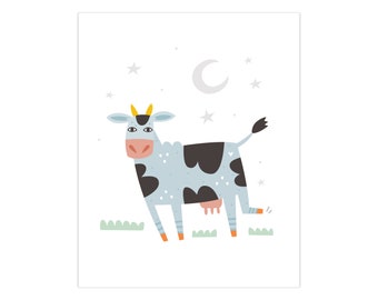 Cow Love Print