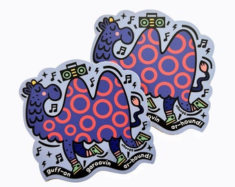 Phish Camel Walk Vinyl Sticker Pack of 2