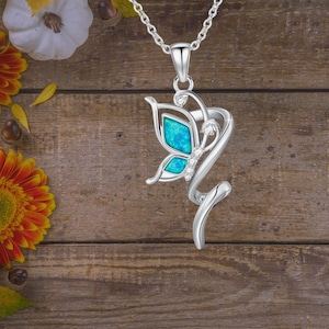 Heart Locket Butterfly Necklace 925 Sterling Silver Butterfly Locket Pendant Necklace Holds Pictures Jewelry Photo Locket