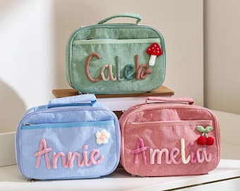 Custom Handmade Lunchbox Bag: Back to School Kids Backpack