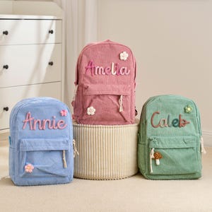 Custom Handmade Lunchbox Bag: Back to School Kids Backpack
