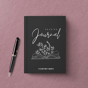 Reading Tracker Journal Book Review Journal Physical Reading Planner Gift for Book Lovers