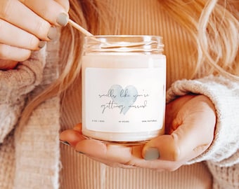 Smells Like You're Getting Married Soy Wax Candle Engagement Gift Funny Candle Wedding Planning Gift For Bride Wedding Candle