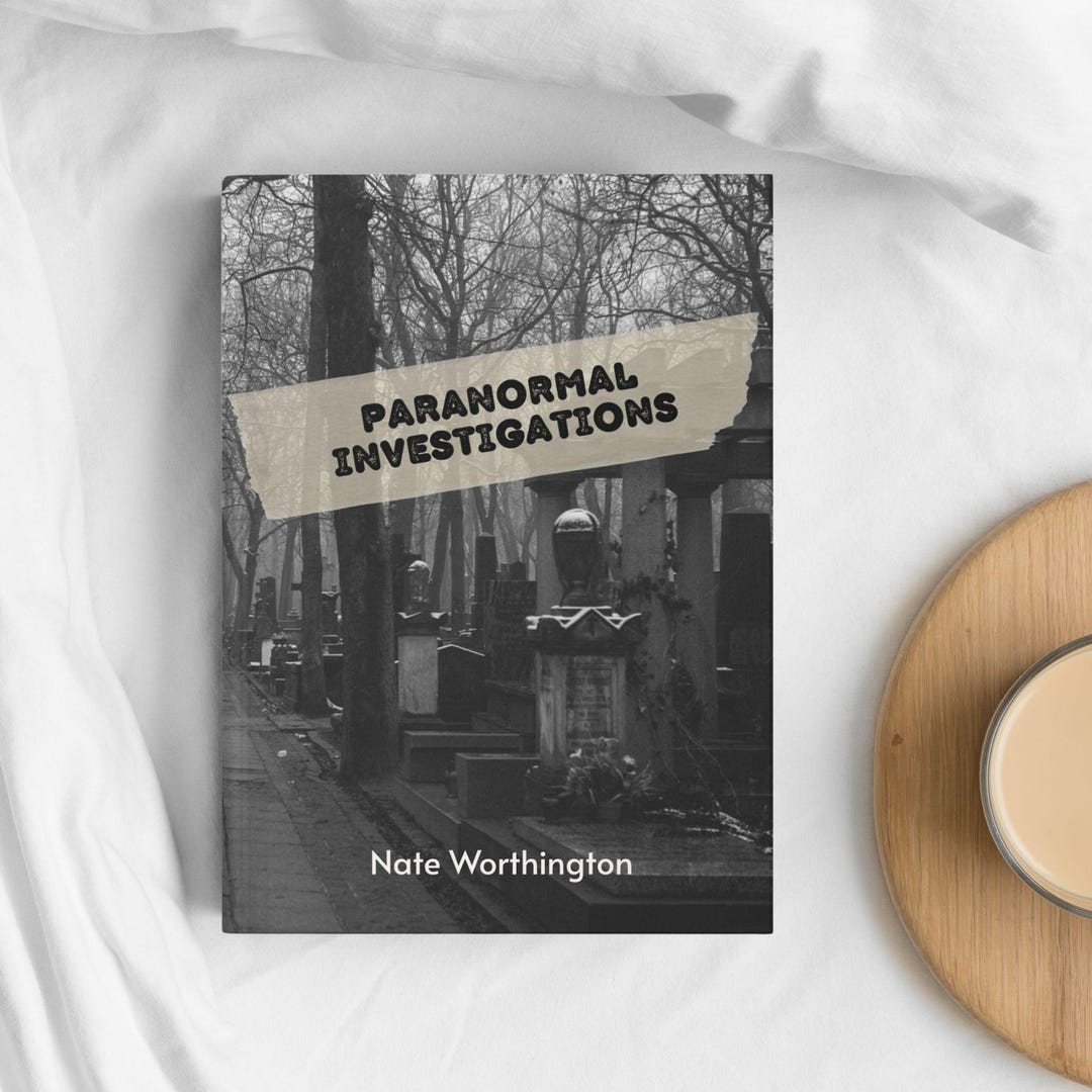 Personalized Ghost Hunting Journal Paranormal Investigation Logbook for ...