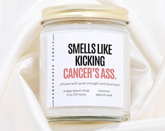 Funny Cancer Patient Gift, Smells Like Candle, Encouragement Gift, Get Well Soon Support Gift, Mastectomy Recovery