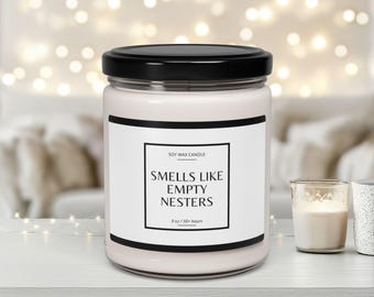 Empty Nester Gift Candle Perfect Gift for Parents Retirement Gifts Going to College Gift